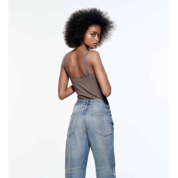 Zara straps draped bodysuit - Picture 3 of 8